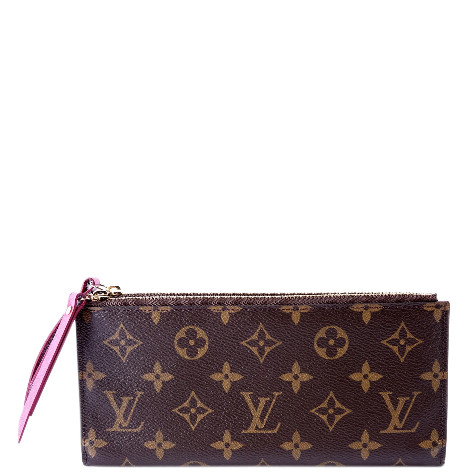Adele Wallet Monogram Berry
