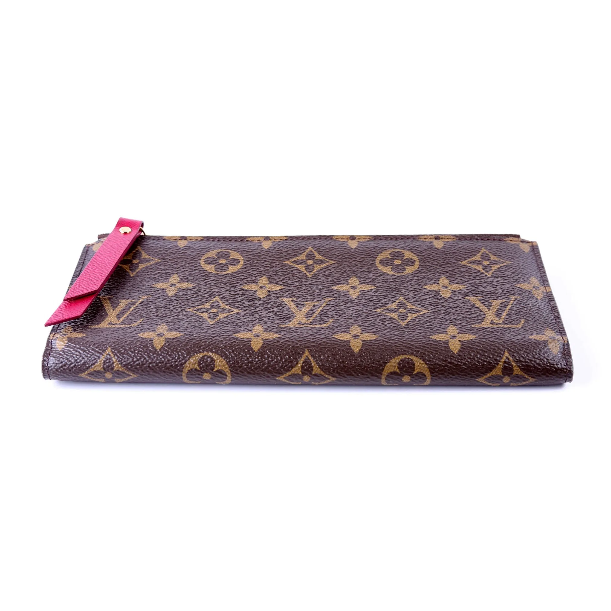 Adele Wallet Monogram Berry
