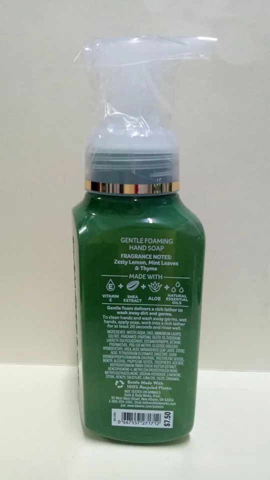 BATH AND BODY WORKS FALL CITRUS HARVEST Gentle Foaming Hand Soap