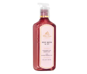 BATH AND BODY WORKS WHITE BARN ROSE WATER & IVY Cleansing Gel Hand Soap