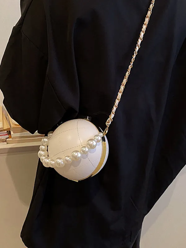 Beaded Chains Geometric Handbags Crossbody Bags Bags Accessories Bags