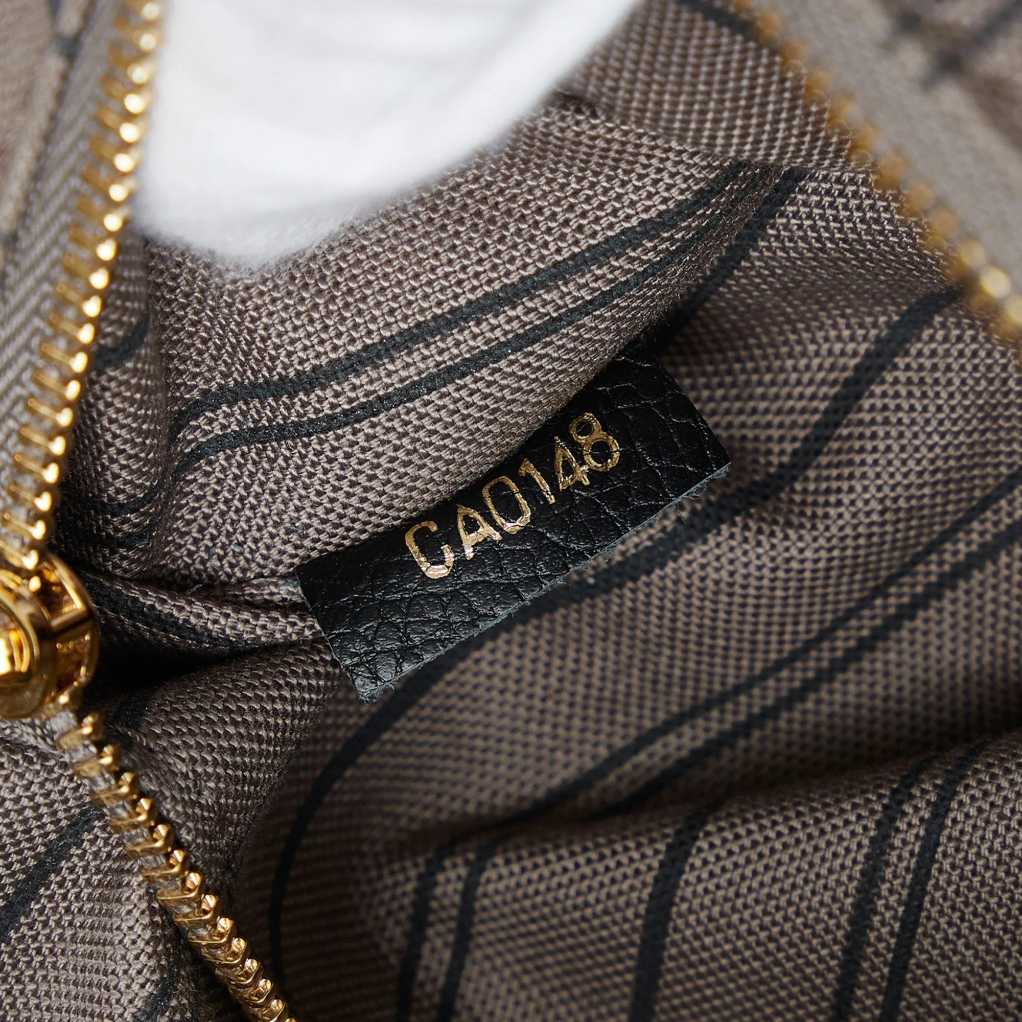 Black Louis Vuitton Monogram Empreinte Sorbonne Backpack