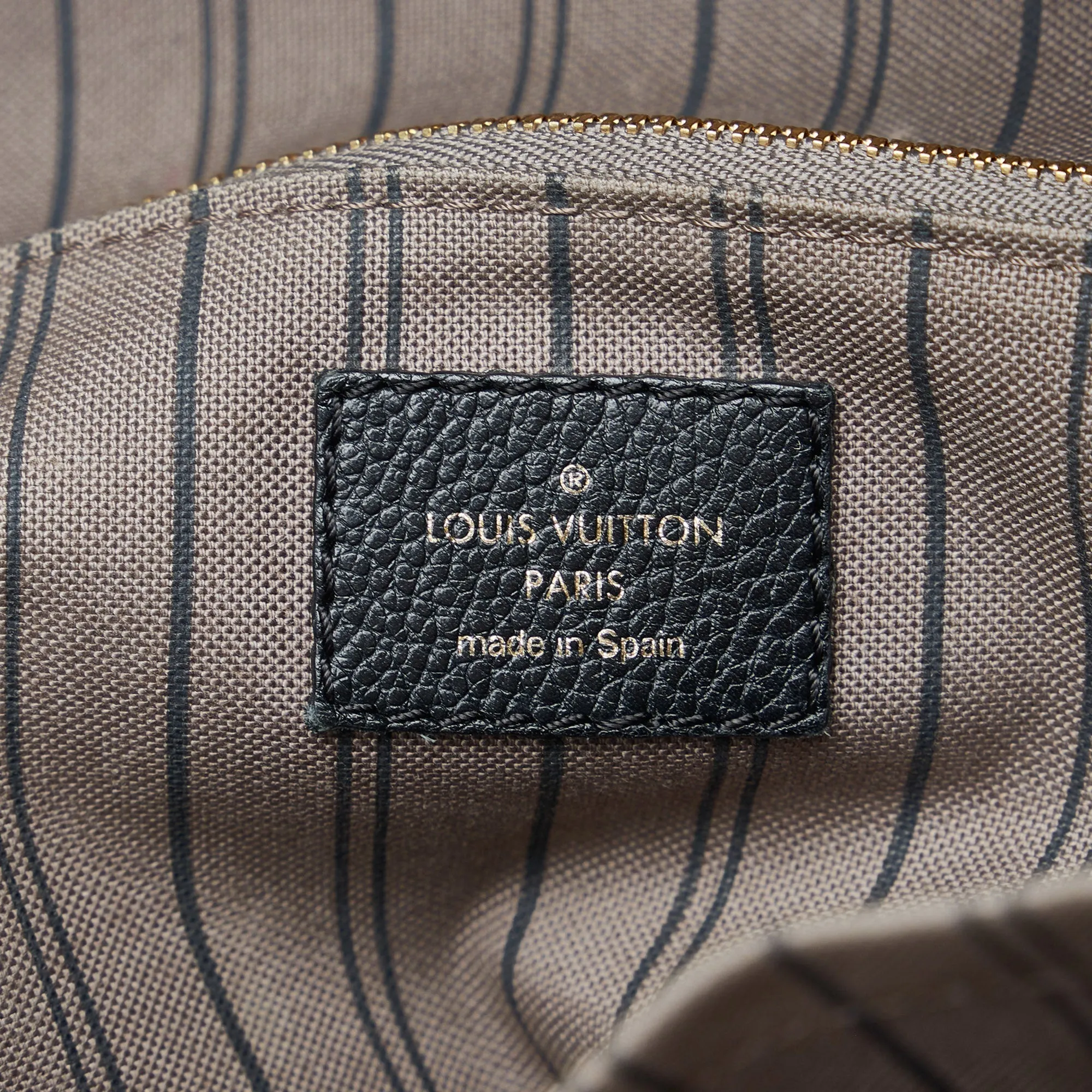 Black Louis Vuitton Monogram Empreinte Sorbonne Backpack