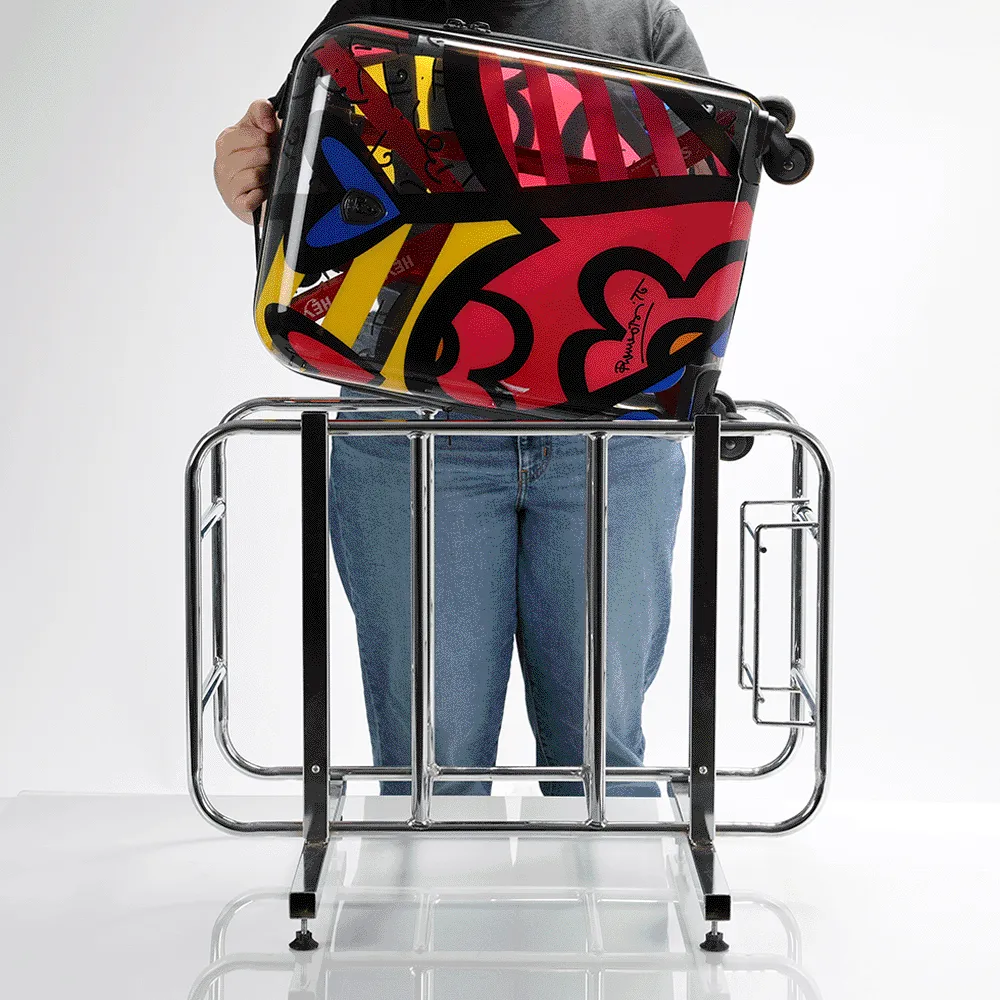 Britto - A New Day Transparent 3 Piece Luggage Set