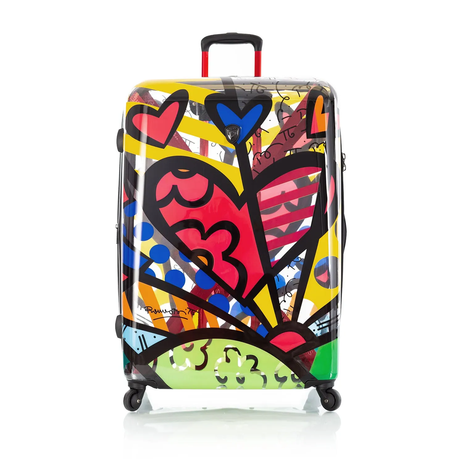 Britto - A New Day Transparent 3 Piece Luggage Set