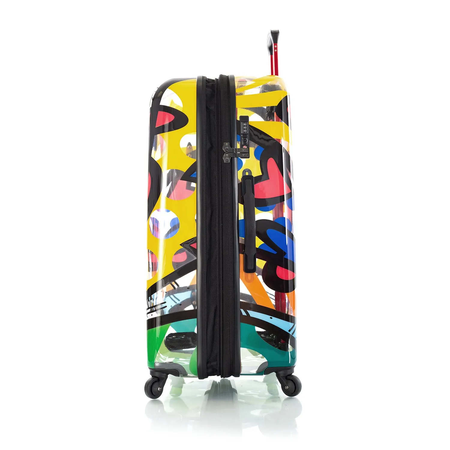 Britto - A New Day Transparent 3 Piece Luggage Set