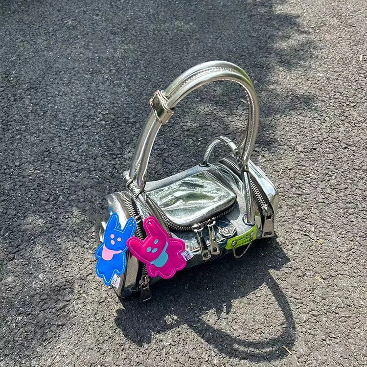 Cute School Bag Reflective Pendant Keke Rabbit