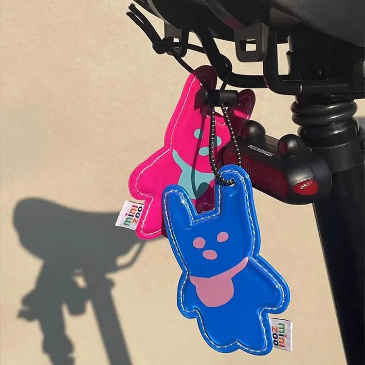Cute School Bag Reflective Pendant Keke Rabbit