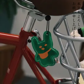Cute School Bag Reflective Pendant Keke Rabbit
