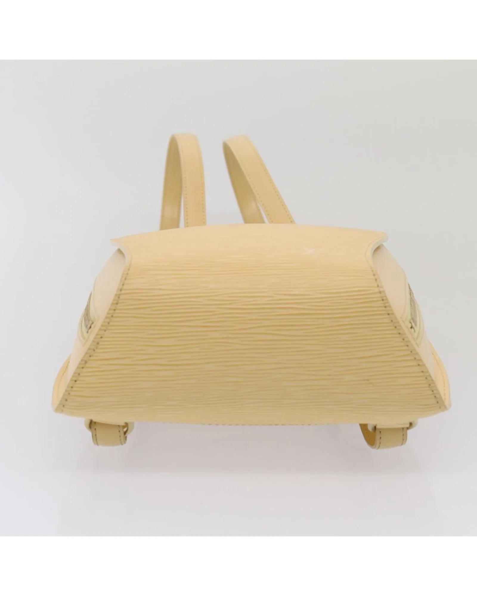 Epi Leather Backpack with Minimalist Design