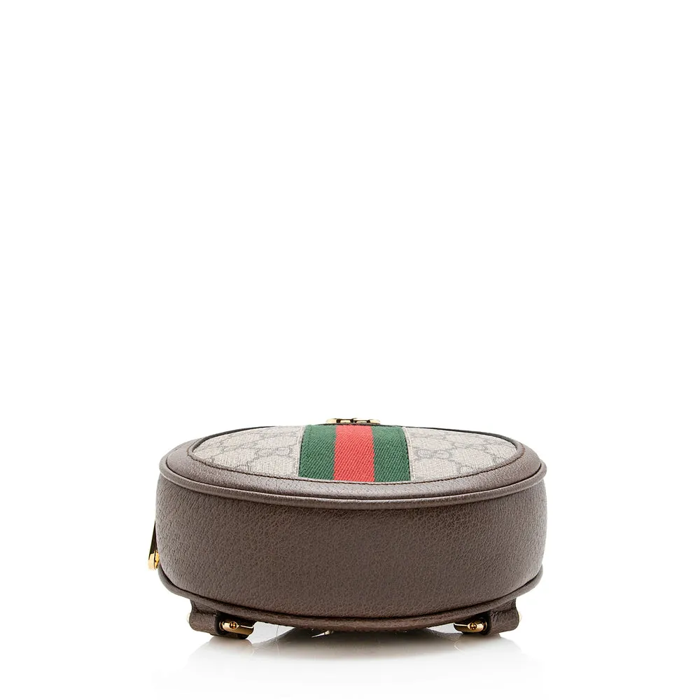 Gucci GG Supreme Ophidia Round Mini Backpack