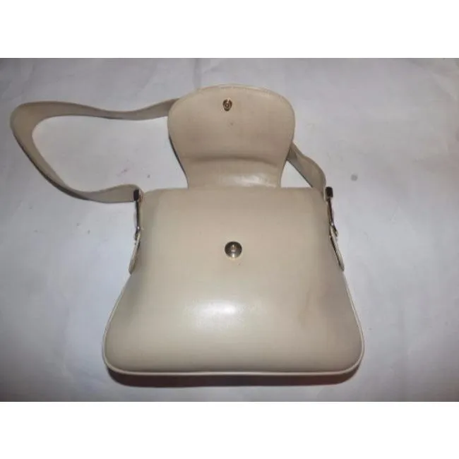 Gucci Vintage Pursesdesigner Purses Ivory Leather Satchel