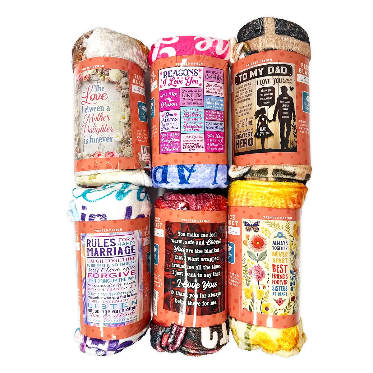 Hug 'N Sip Cup Plush Assortment Floor Display - 38 Pieces Per Retail Ready Display 88567