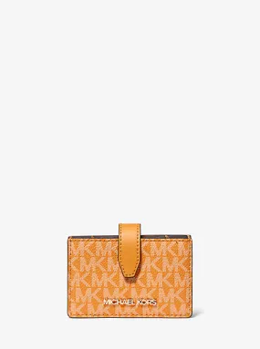 Jet Set Medium Logo Accordion Card Case