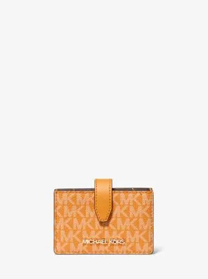 Jet Set Medium Logo Accordion Card Case
