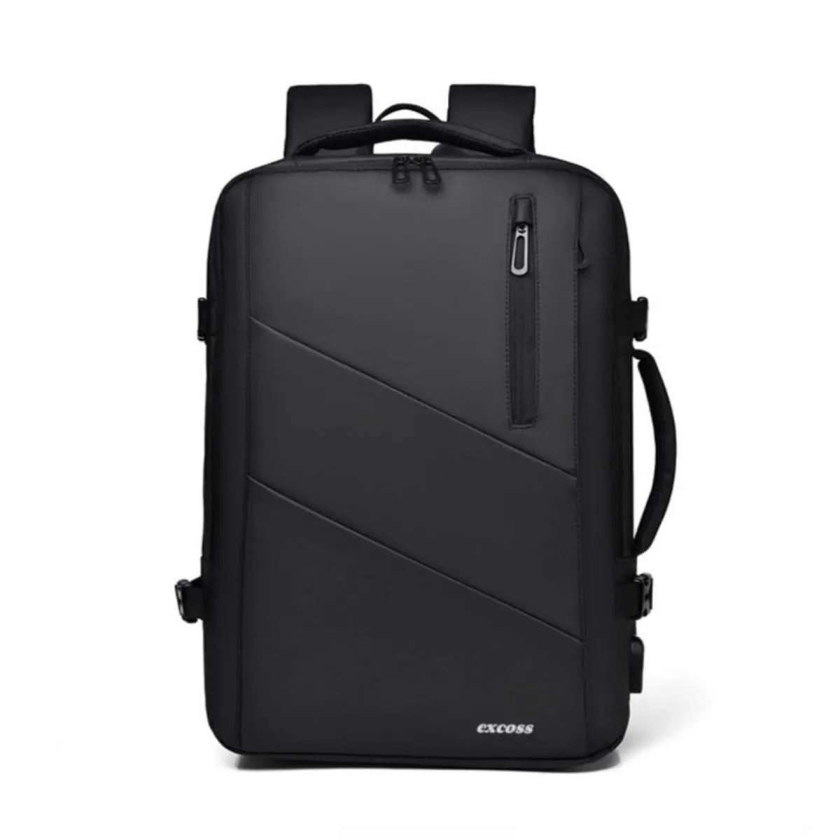Laptop Travel Backpack Water Resistant Bag with USB Charging Port 15.6"Computer Business Backpacks for Men Work College Gift,Casual Daypack
