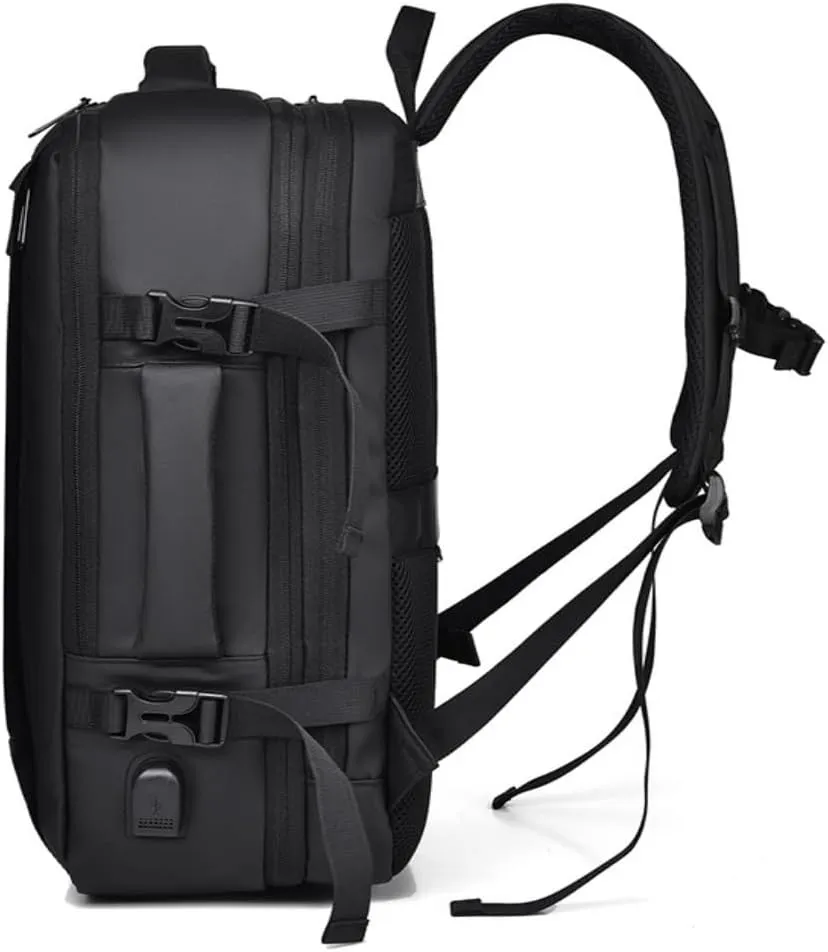 Laptop Travel Backpack Water Resistant Bag with USB Charging Port 15.6"Computer Business Backpacks for Men Work College Gift,Casual Daypack