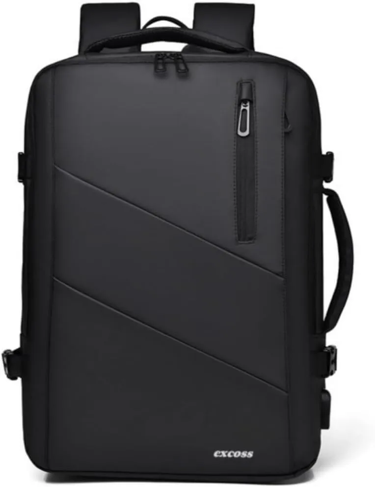 Laptop Travel Backpack Water Resistant Bag with USB Charging Port 15.6"Computer Business Backpacks for Men Work College Gift,Casual Daypack