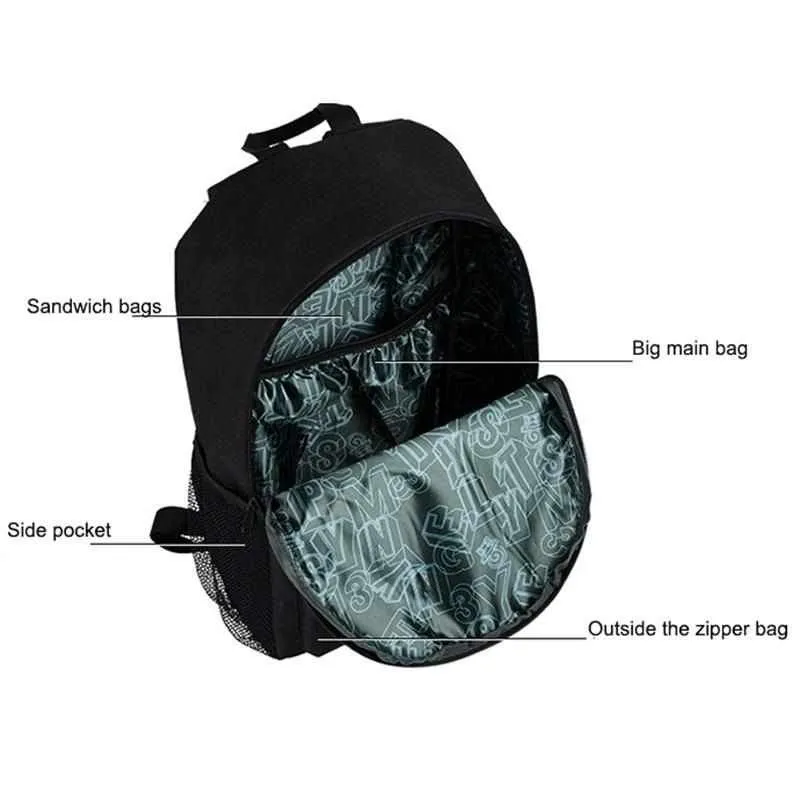 Luminous School USB Charger Backpack