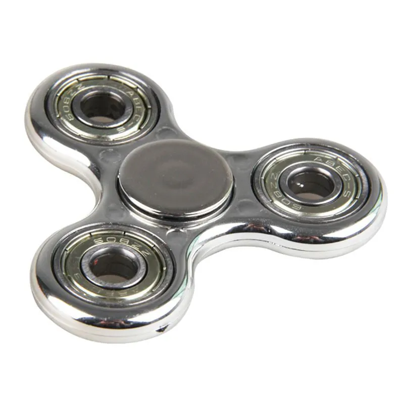 New Gold Plating Hand Spinner Finger Spinner Toy For Autism and ADHD Rotation 2 Mins Stress Relief Toys