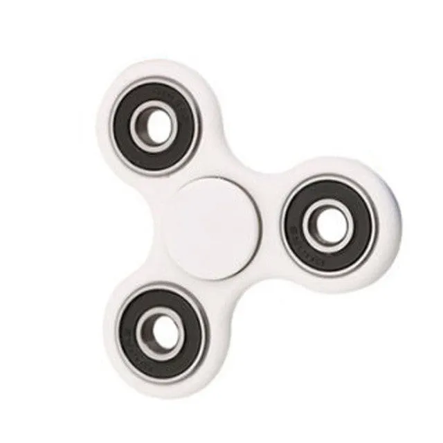 Plastic EDC Fidgets Hand Spinner For Autism and ADHD Children Adults Focus Keep Hands Busy High Quality Tri-Spinner Fidget Toy