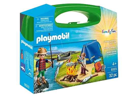 Playmobil Family Fun Camping Adventure Carry Case #9323