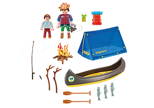 Playmobil Family Fun Camping Adventure Carry Case #9323