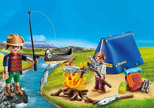 Playmobil Family Fun Camping Adventure Carry Case #9323