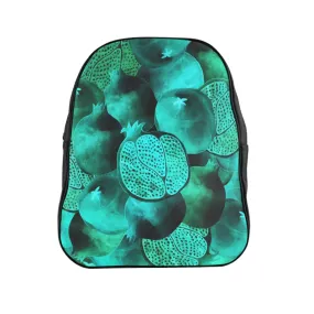 School Backpack Green Garnet