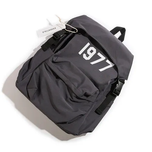UAKISS  -  Trendy Nylon Backpacks for Couples Large Capacity Casual School Back Pack for Boys College Student 16inch Computer Backpacks