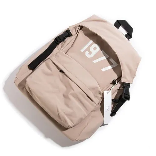 UAKISS  -  Trendy Nylon Backpacks for Couples Large Capacity Casual School Back Pack for Boys College Student 16inch Computer Backpacks