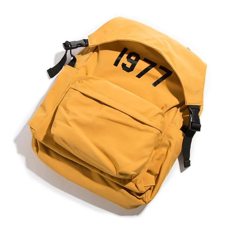 UAKISS  -  Trendy Nylon Backpacks for Couples Large Capacity Casual School Back Pack for Boys College Student 16inch Computer Backpacks